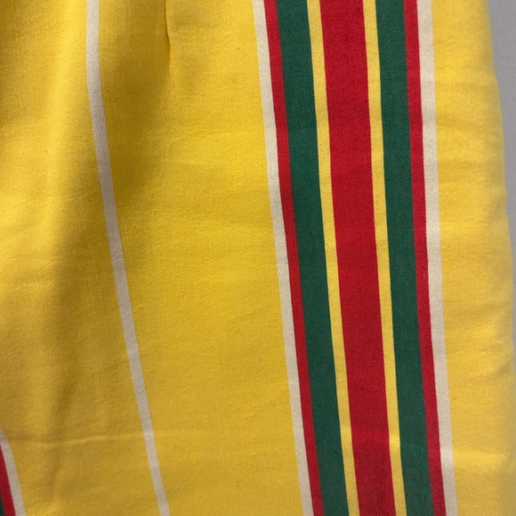 LA VESTE Pipi Striped High-Waisted Yellow Pants - Picture 4 of 6